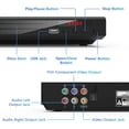 thumbnail image 4 of Full HD 1080P Home DVD Player Multimedia Digital TV Disc Player, 4 of 6
