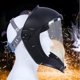 thumbnail image 5 of Casco integral con visera, funda antivaho, corte de seguridad, protección contra caídas, máscara con doble diadema, 5 of 5