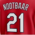 thumbnail image 5 of Camisetas de béisbol de la famosa marca St. Louis con bordados para hombres, mujeres y jóvenes, personalizadas #1 SMITH #21NOOTBAAR #28 ARENADO GOLDSCHMIDT, 5 of 5