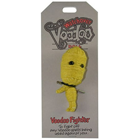 Voodoo Fighter Doll, One Color, One Size, To fight off any Voodoo spells being used against you By Watchover Voodoo