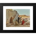 thumbnail image 2 of Eugène Girardet 14x11 Black Modern Framed Museum Art Print Titled - Evening Prayers, 2 of 5
