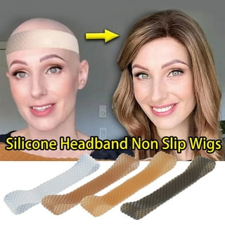 Atimiaza Silicone Wig Grip Band, Glueless Wig Grip Bands for Keeping Wigs  in Place, No Slip wig Grip Headband for Lace Front, Comfortable Fit Wig
