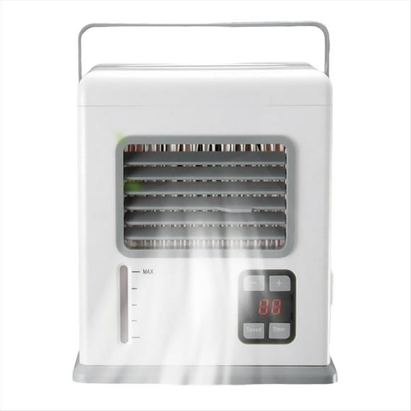 Enfriador de Ventilador de Aire Acondicionado Portátil, Ventilador de Bajo Ruido, Refrigeración y Humidificación Adecuado para Dormitorio de Oficina en Casa