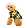 thumbnail image 5 of Autumn and Winter New Pet Velvet Thickened Plaid Pet Clothes, 5 of 9