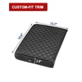 thumbnail image 6 of KBH Center Console Cover for 1999-2010 Ford F250 F350 F450 & 2001-2005 F550 with Jump Seat, Black Leather Middle Console Armrest Cover Cushion Pad for Truck Interior Accessories, 6 of 7