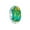 Green, variant on Bling Jewelry Womens Murano Glass Charm Bead Red Green Purple Blue Gold Foil for European Bracelet