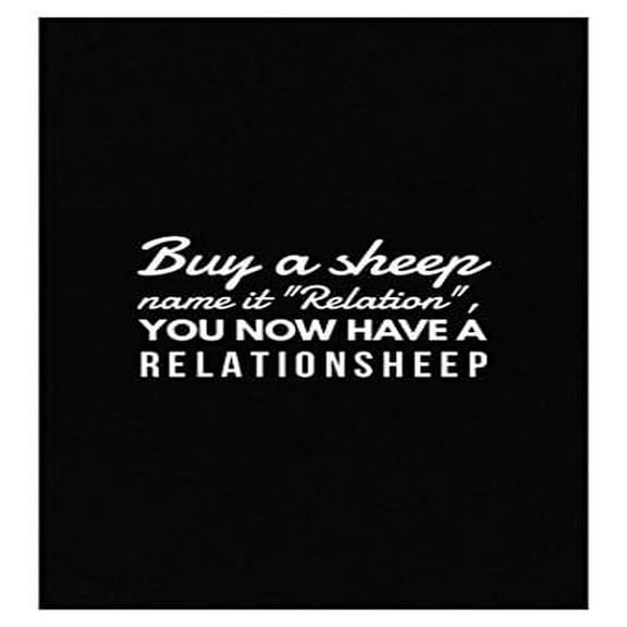 Funny Sheep Poster - Humor for Animal Lovers - 13x19" Wall Art Decor