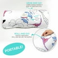 thumbnail image 2 of JumpOff Jo Standard Toddler Nap Mat Sleeping Bag for Preschool, 43 x 21 in - Pink Dino, 2 of 6