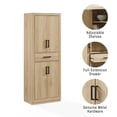 thumbnail image 2 of Crosley Furniture Isla Kitchen Storage Pantry in Ash, 2 of 6