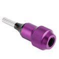 thumbnail image 2 of Tubo de agarre para pistola de tatuaje, ajustable, de aleación, antideslizante, de 30 mm, accesorio para tatuaje, color morado, 2 of 14
