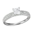 thumbnail image 2 of Forever Facets 3/4 CT TW Lab Grown Diamond Engagement Ring in Sterling Silver, Adult Female, 2 of 9