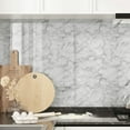 thumbnail image 3 of Kitchen Oil-Proof Film Stove Waterproof Moisture-Proof Wallpaper Countertop Self-Adhesiv Cabinet Renovation Tile Marble Sticker, 3 of 10