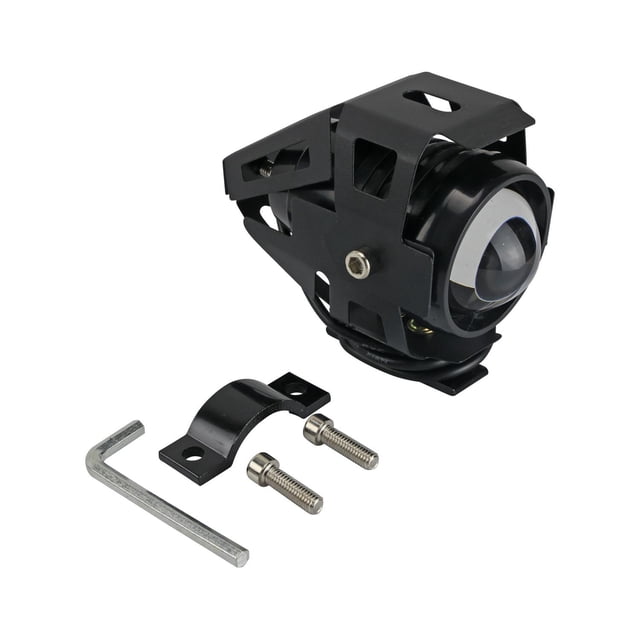 Faro Auxiliar Led Con Proteccion Lupa / Estrobo 5W 12V Lm 500