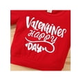 thumbnail image 6 of Bagilaanoe 3Pcs Newborn Baby Girls Valentine's Day Outfits Letters Print Long Sleeve Pullover Tops + Mesh Tutu Skirt 6M 12M 18M 24M Infant Casual Skirt Set, 6 of 9