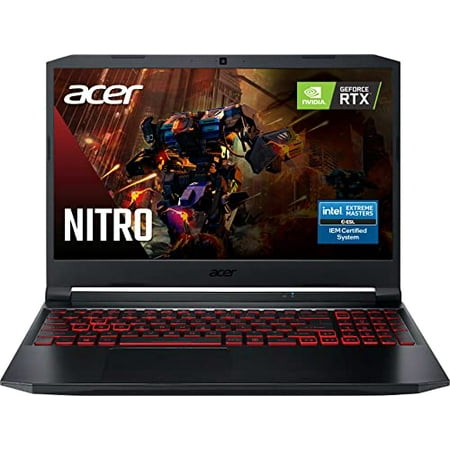 Acer Nitro 5 15.6" FHD IPS 144Hz Display Gaming Laptop | Intel Core i7-11800H | NVIDIA GeForce RTX 3050Ti | 32GB RAM | 512GB SSD | Backlit Keyboard | Windows 11 | with USB3.0 HUB Bundle