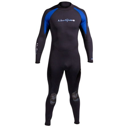 - Neosport Mens 5mm XSPAN Fullsuit (Black / Blue, Small)