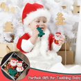 thumbnail image 4 of Árbol de Papá Noel con forma de muñeco de nieve de silicona Teether 2ooya Christmas, 3 unidades, 4 of 7