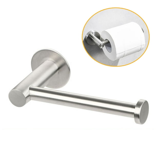 Wall Mount Toilet Paper Holder Brushed Nickel SUS304 Stainless Steel