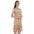 thumbnail image 2 of Bimba Printed Rayon Nightwear for Womens Spaghetti Strap Night Dress Sexy Nightgown, 2 of 7