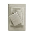 thumbnail image 1 of Mainstays Washed Ultra Soft Microfiber Bed Sheet Set, Full, Papyrus Biege, 4 Piece, 1 of 11