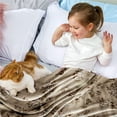 thumbnail image 4 of Harlik Thick Warm Blanket for Winter, Throw Blanket for Sofa, Cozy Luxury Plush Bed Blankets (47 *78In), 4 of 8