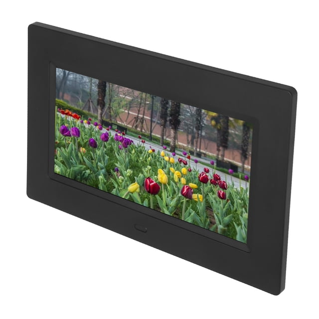 Digital Picture Frame, 7 Inch 1024 X 600 HD IPS Digital Photo Frame, USB Storage Card, Music Video Playback, Electronic Album Support
