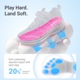 thumbnail image 4 of DREAM PAIRS Kids' Tennis Shoes, Lightweight Running Sneakers with Hook-and-Loop Closure, Breathable Non-Slip Athletic Shoes for Boys and Girls, 4 of 5