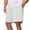 White, variant on Busydd Plus Size Athletic Shorts for Men with Pockets Comfortable Breathable Elastic Waist Drawstring Sweat Shorts Casual Loose Solid Color Summer Shorts 5XL
