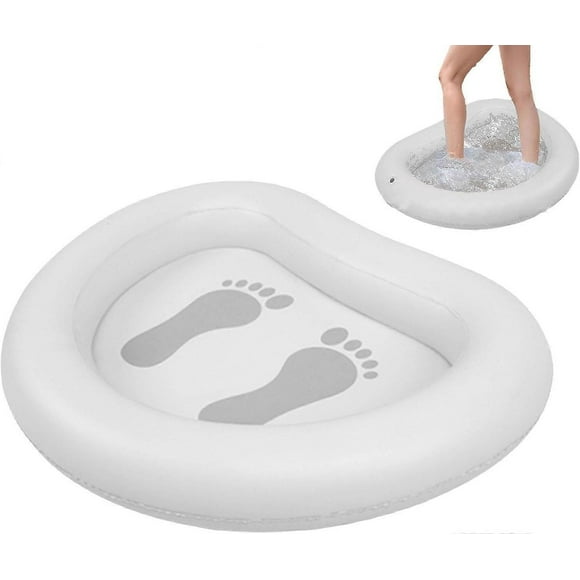 Inflatable Foot Bath, Small Footprints Foot Soak Tub, Leakproof Foot Bath,