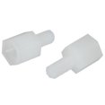 thumbnail image 3 of 100 Pcs Hex Threaded Spacer Plastic PC Board Standoff, 3 of 4