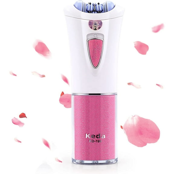 Hair Removal, Smooth Glide Epilator for Women, Portable Cordless Razor Facial Hair Shaver, Electric Trimmer Tweezer for Women Arm