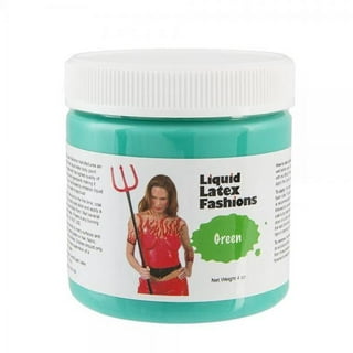 Liquid Latex Fashions 6 Colour Set Liquid Latex Paint for Adults and Kids,  Glow Body Paint, Ideal for Art, Theater, Parties, Cosplays, Carnivals
