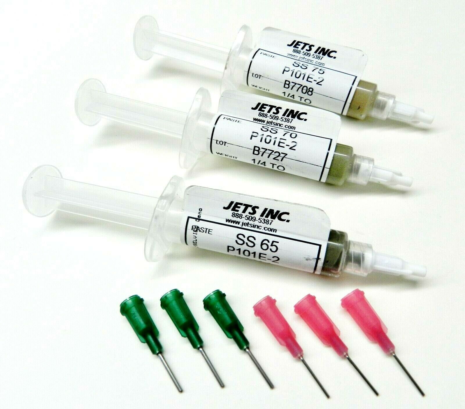Silver Solder Paste Soft, Medium & Hard 1/4 Toz. Syringe Soldering