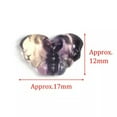 thumbnail image 2 of HOOUN Natural Fluorite Animals Statue Stone Carving Quartz Crystal Healing Reiki Decor-1PC Random Colour-Butterfly #2, 2 of 2