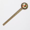 thumbnail image 2 of Peaches Antique Bronze Lace Bookmark: a Gift for Book Lovers and Book Mark Enthusiasts, 2 of 5