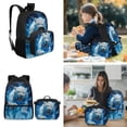 thumbnail image 3 of HUIACONG Kids Backpack 4-IN-1 Set Snow Leopard Lightweight 300g for Boys Girls 6-10 Detachable Lunch Box Pencil Case Water Bottle Holder School Book Bag, 3 of 7