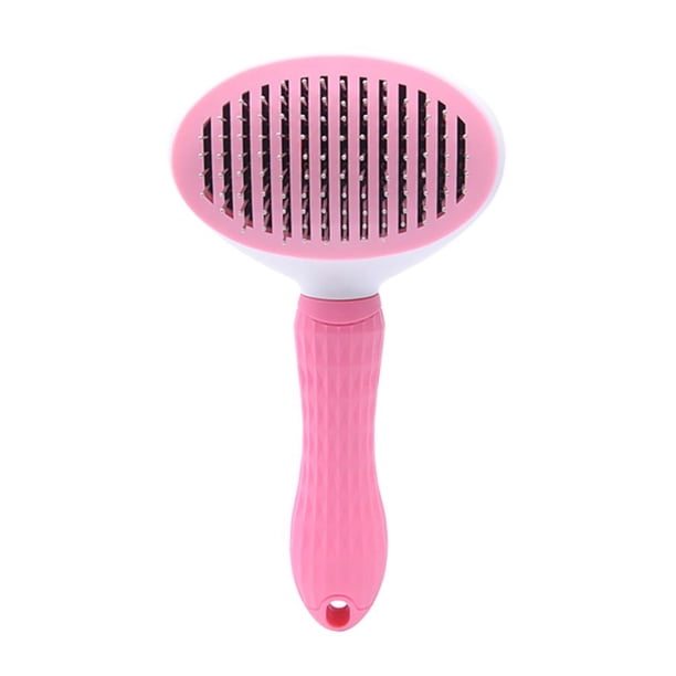 Cepillo Para Mascotas Cepillo Autolimpiante Cepillo Para El Cuidado De Mascotas Elimina Suavemente Las Alfombrillas Sueltas Y El Cabello Enredado Scienceny PT002762-02