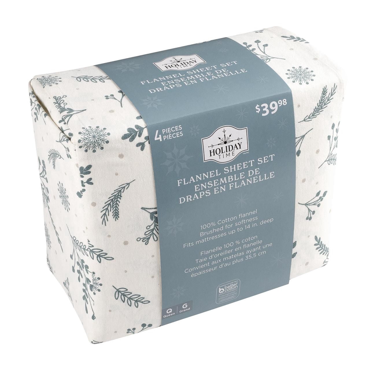 Holiday Flannel Sheet Set