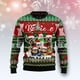 thumbnail image 2 of Suéter feo navideño con dibujo de perro, gato, Papá Noel, tatuaje retro, mangas largas, estampado 3D, otoño e invierno, jersey informal Harajuku X15, 2 of 5