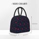 thumbnail image 2 of Disketp Christmas Deer Bolsa Térmica para Almuerzo, Lonchera con Abertura Amplia y Gran Capacidad, Organizador Reutilizable para Mujeres, Hombres y Adultos, 2 of 6