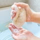 thumbnail image 5 of 2 esponjas de lufa para baño, exfoliantes, para ducha y gel de ducha., 5 of 8