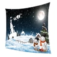 thumbnail image 4 of Manta de Sherpa de Navidad, Manta de de Sherpa Súper Suave, Manta Decorativa para Cama, Sofá, 1 Yotijar Manta de lana de Navidad, 4 of 10