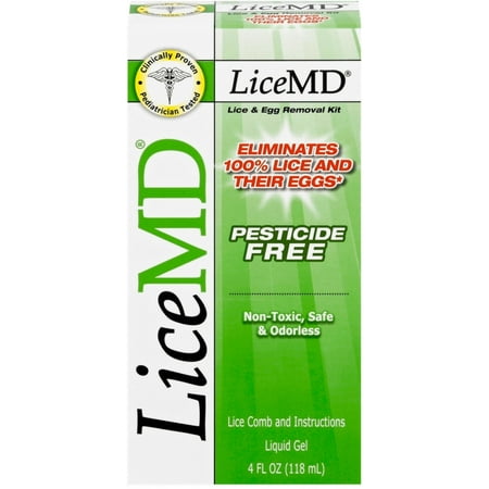 LiceMD Head Lice Treatment Kit, 4 Ounce (Best Way To Treat Lice At Home)