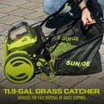 thumbnail image 5 of Sun Joe 24V Cordless Push Reel Lawn Mower, Battery Powered Grass Cutter for Yard, 15-Inch, 5 of 11
