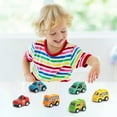 thumbnail image 5 of Brainybites Clearance Toys Under $10 6 Pieces Mini Vehicles, Bath Toy Car for Toddlers, Gift for Boys and Girls Christmas Birthday, Summer Beach and Pool Activity, Party Favors for Kids, 5 of 6