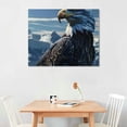 thumbnail image 2 of Orinice Bald Eagle Mountain Symbolism Fine Art Aesthetic Poster & Print Wall Painting for Home Decor Canvas Print Living Room Bedroom Office Wall Decor 20x16in, 2 of 6