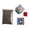 Black-G, variant on Sewing Craft Kit , 7-Inch Koala Pattern Fabric Set For Beginners Diy Projects With 6 Printed Fabrics 1 Bag Buckwheat Fillings 1 Set Needle And Thread For Handcrafts Home Decor And