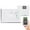 White, variant on Homgeek Programmable Smart Digital Thermostat Room Temperature Controller with LED Touchscreen WiFi Connection Replacement for Home Home Market Factory School Office Hotel Gas Boiler Heating