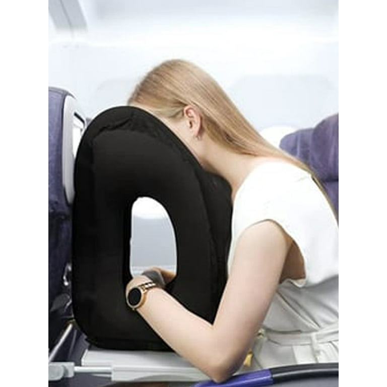 Inflatable Air Cushion Travel Pillow Headrest Chin Support Cushions for O