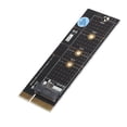 thumbnail image 3 of ABS M.2 Nvme Key M SSD To PCI- E 4X Vertical Riser Card PCI- E Riser Card, 4X Vertical Riser Card, M.2 Riser Card For M.2 2230 / 2242 / 2260/ 2280, 3 of 8